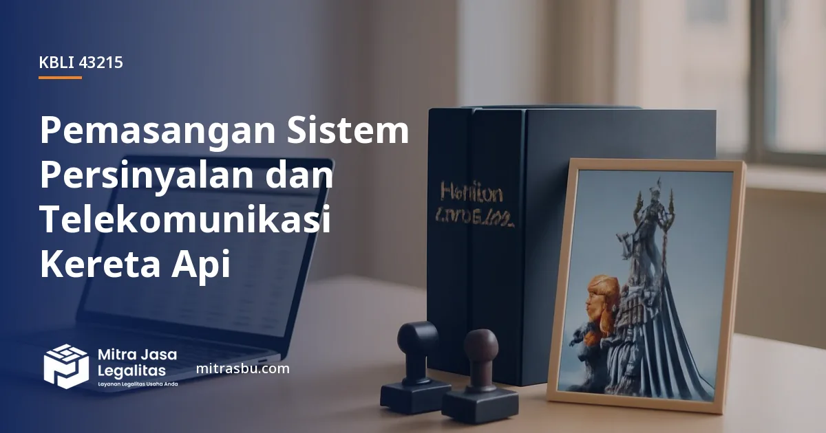 KBLI 43215 Pemasangan Sistem Persinyalan dan Telekomunikasi Kereta Api — ruang lingkup dan perizinan
