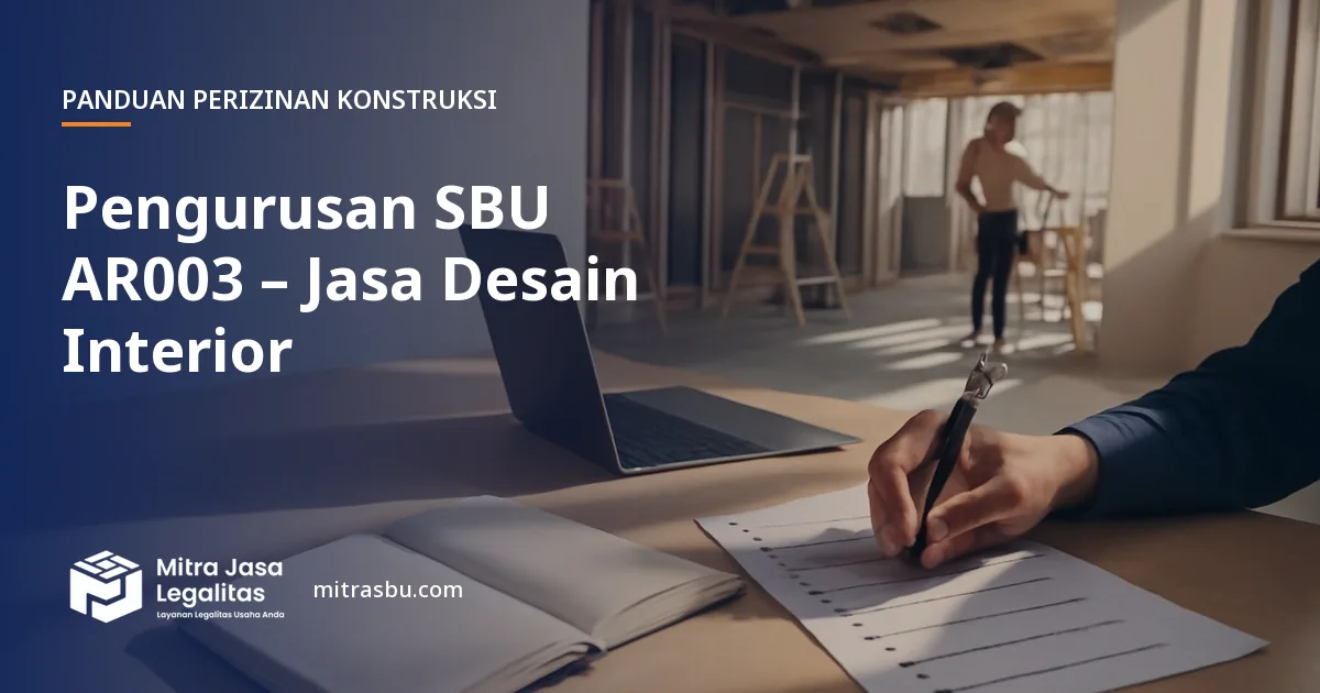 Layanan Pengurusan SBU AR003 – Jasa Desain Interior oleh Mitra Jasa Legalitas