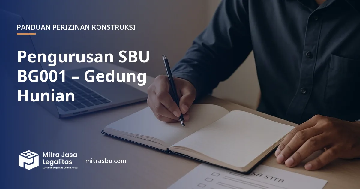 Layanan Pengurusan SBU BG001 – Gedung Hunian oleh Mitra Jasa Legalitas