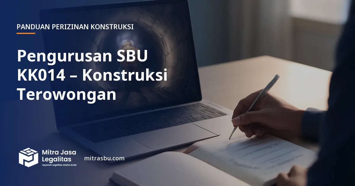 Layanan Pengurusan SBU KK014 – Konstruksi Terowongan oleh Mitra Jasa Legalitas