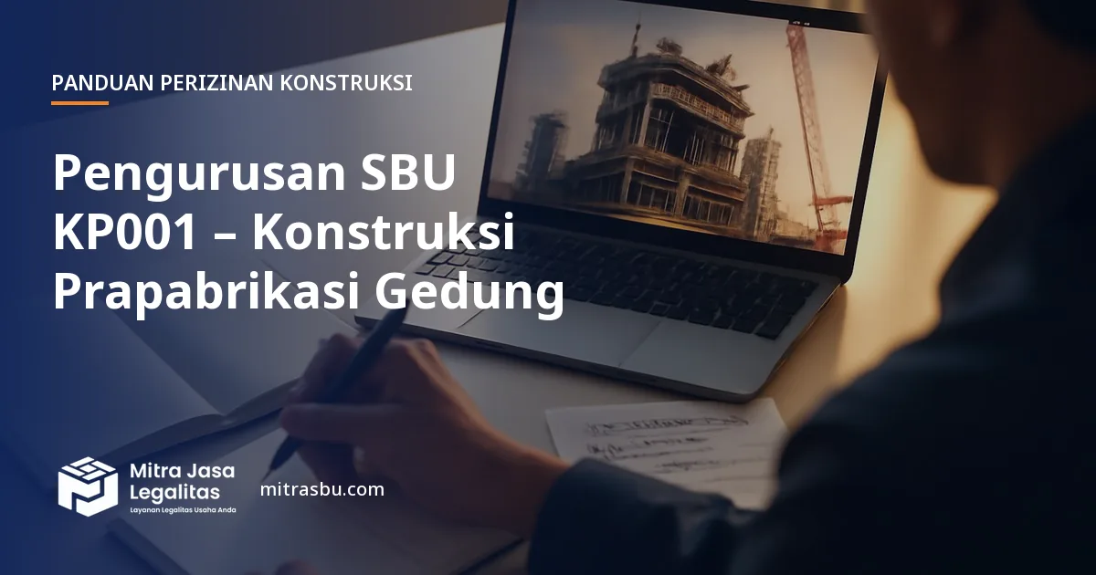 Layanan Pengurusan SBU KP001 – Konstruksi Prapabrikasi Gedung oleh Mitra Jasa Legalitas