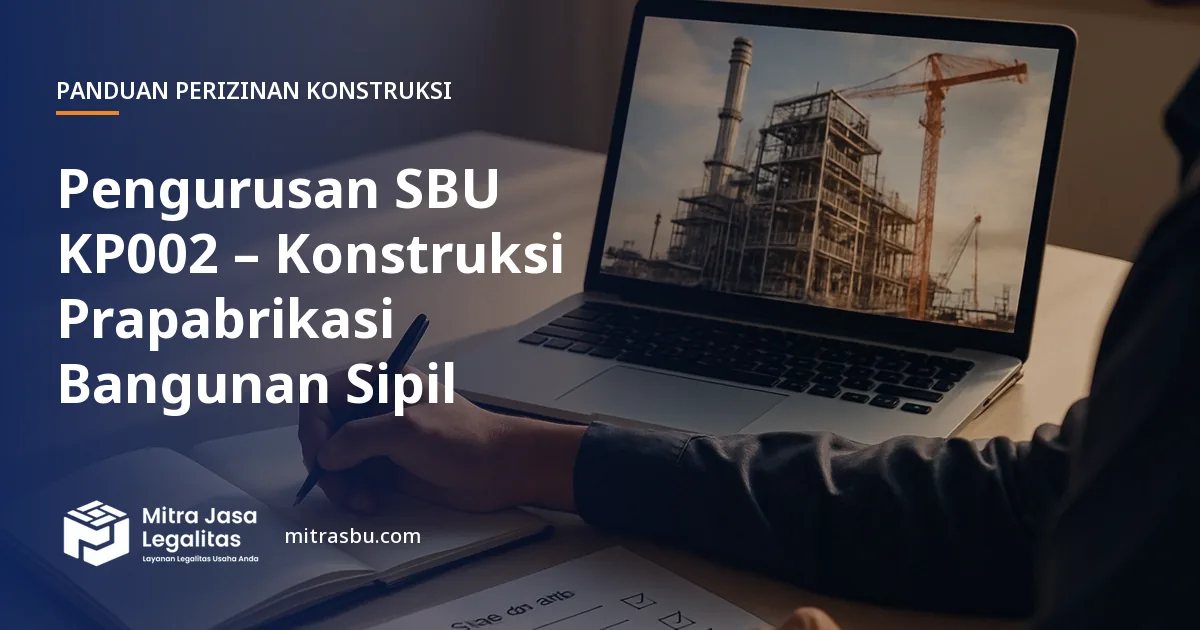 Layanan Pengurusan SBU KP002 – Konstruksi Prapabrikasi Bangunan Sipil oleh Mitra Jasa Legalitas