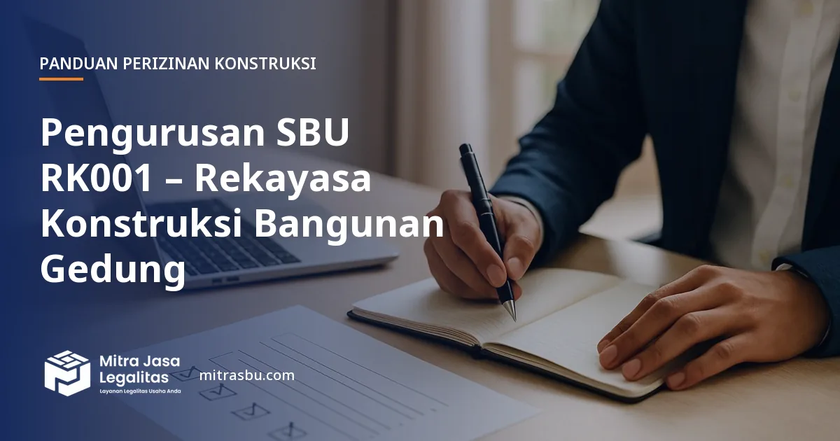 Layanan Pengurusan SBU RK001 – Rekayasa Konstruksi Bangunan Gedung oleh Mitra Jasa Legalitas