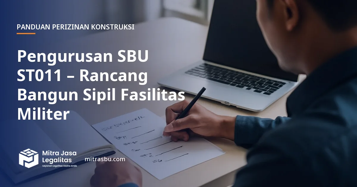Layanan Pengurusan SBU ST011 – Rancang Bangun Sipil Fasilitas Militer oleh Mitra Jasa Legalitas