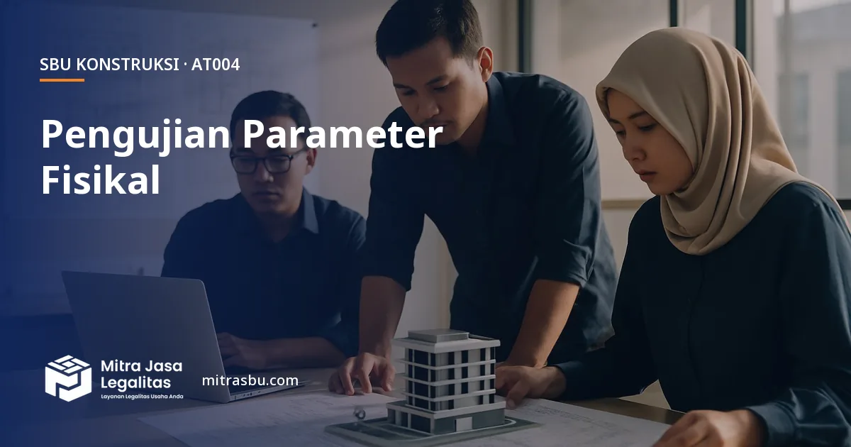 SBU AT004 Jasa Pengujian dan Analisis Teknis Parameter Fisikal — syarat, biaya, dan cara mengurus