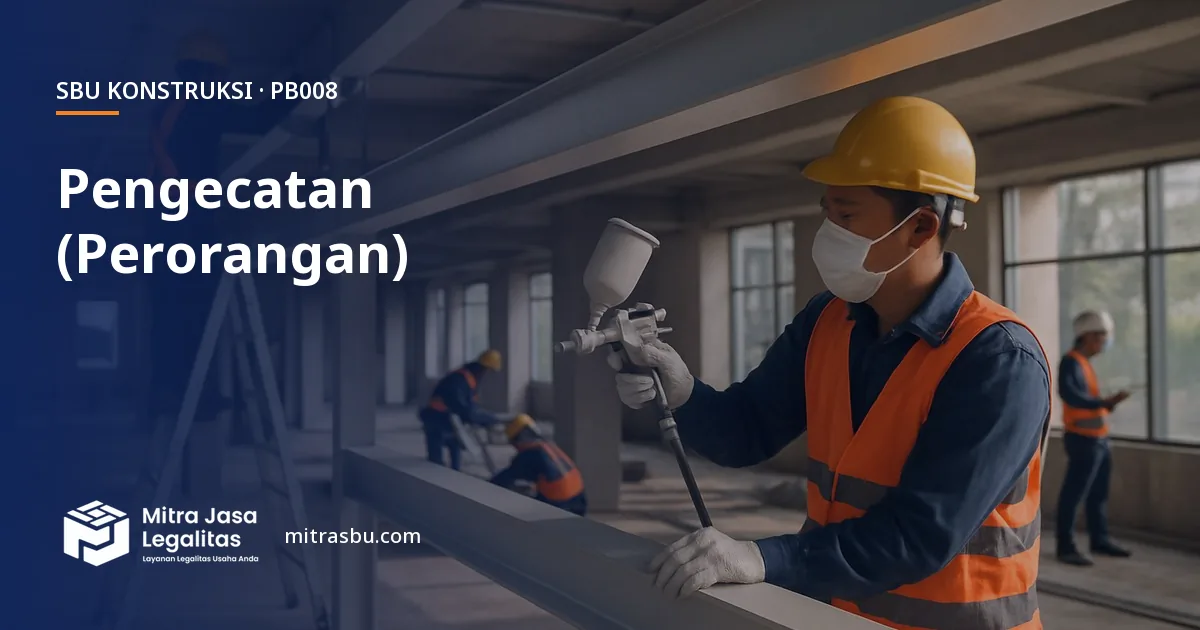 SBU PB008 Pengecatan (Perorangan) — syarat, biaya, dan cara mengurus