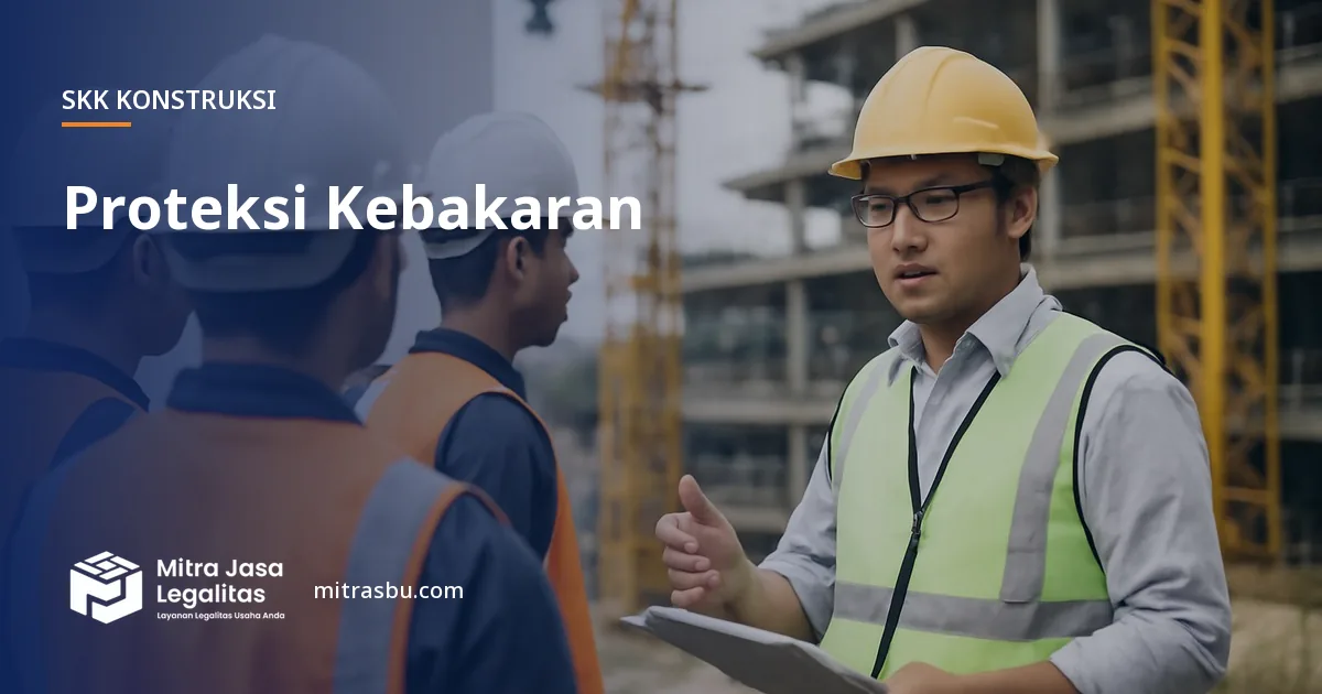 SKK Konstruksi Proteksi Kebakaran — syarat dan jenjang