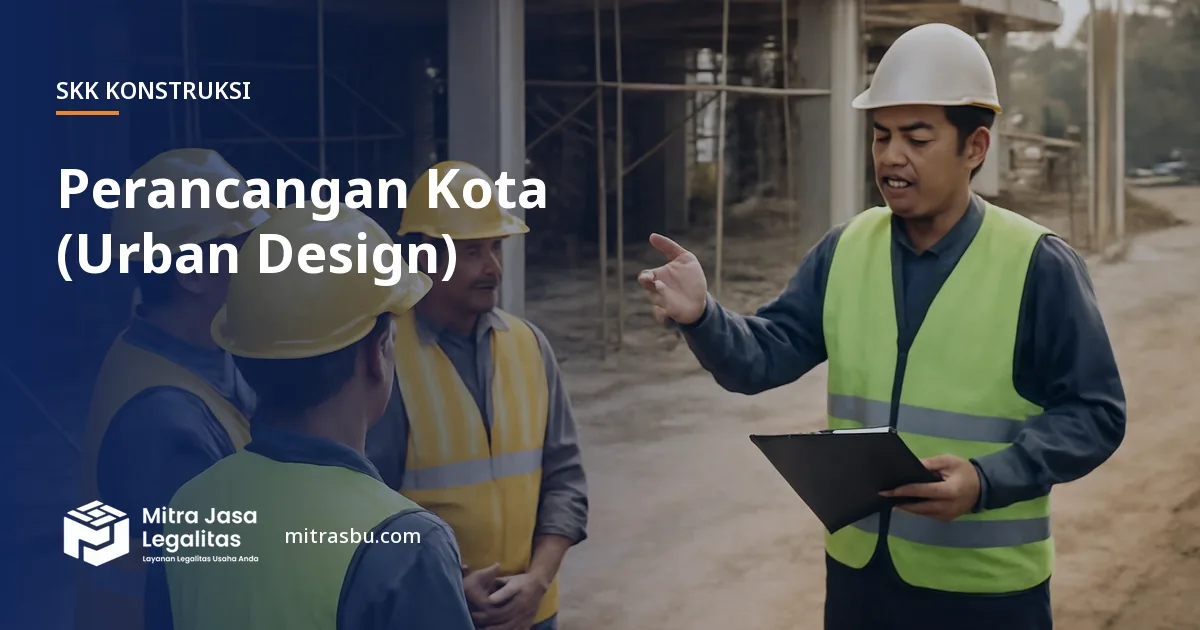 SKK Konstruksi Perancangan Kota (Urban Design) — syarat dan jenjang
