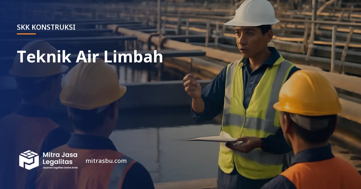 SKK Konstruksi Teknik Air Limbah — syarat dan jenjang
