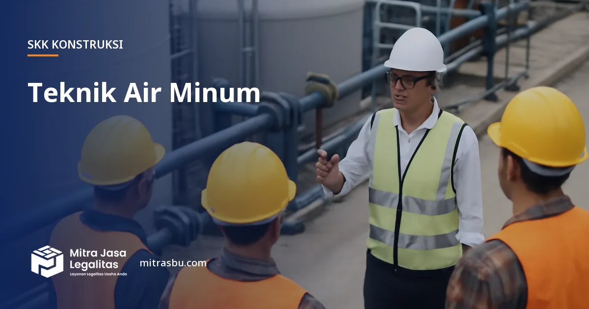 SKK Konstruksi Teknik Air Minum — syarat dan jenjang