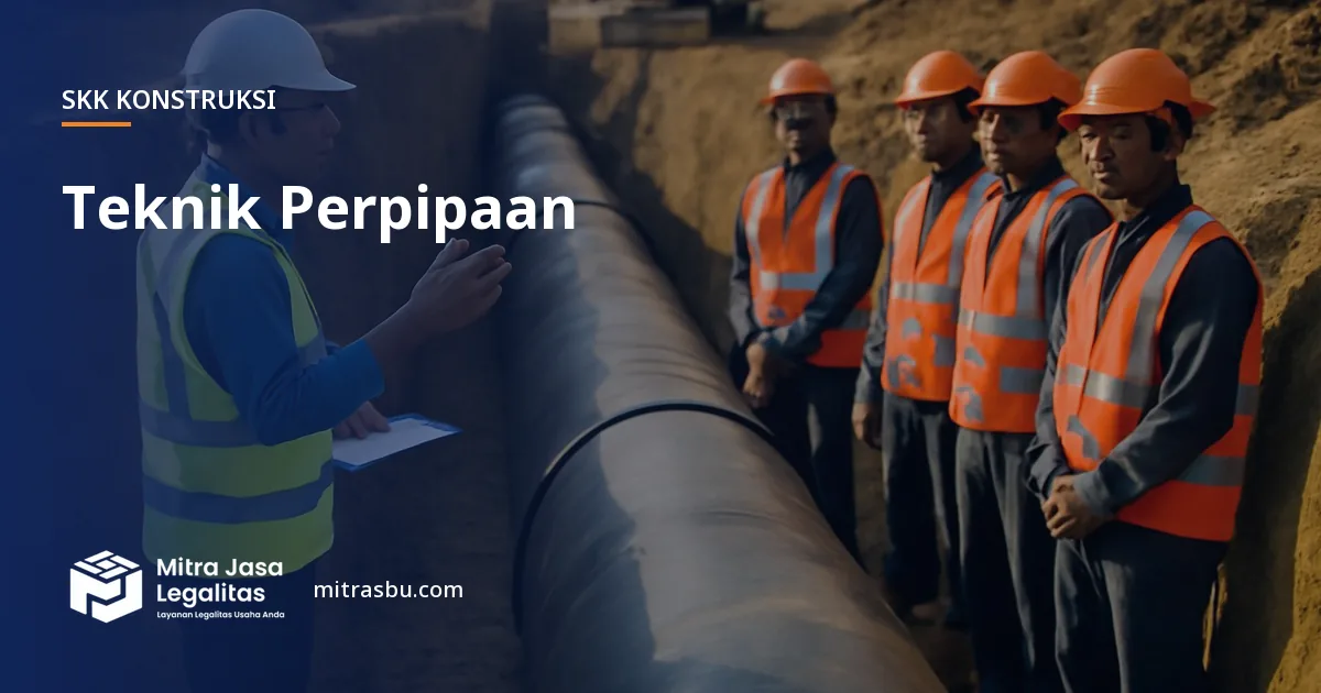 SKK Konstruksi Teknik Perpipaan — syarat dan jenjang