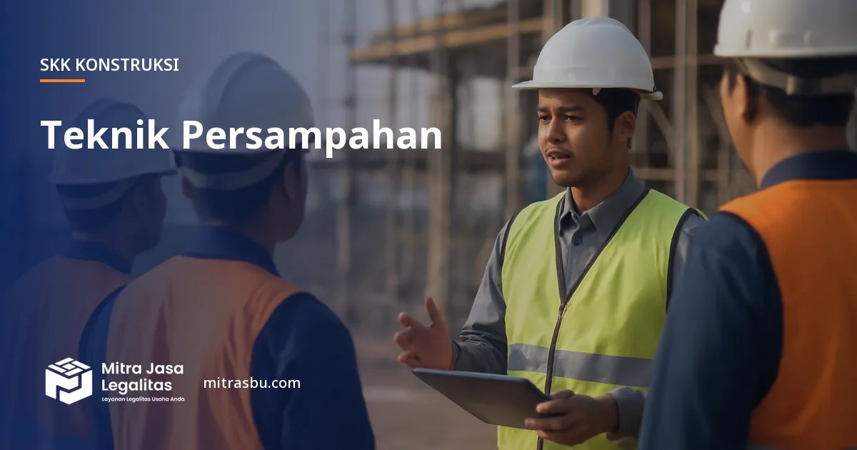 SKK Konstruksi Teknik Persampahan — syarat dan jenjang